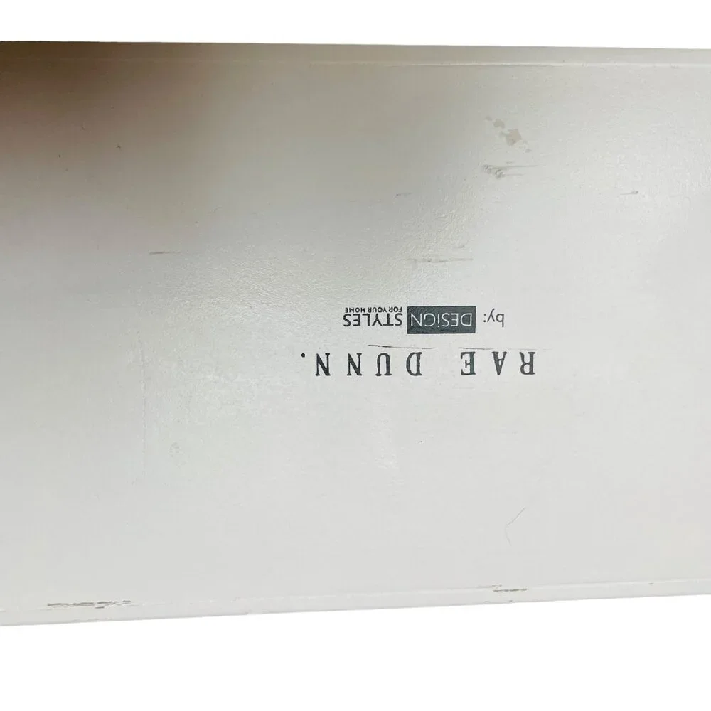 Rae Dunn White Wooden Organizer With‎ FACE. HAIR. BODY. Compartments Perfect For